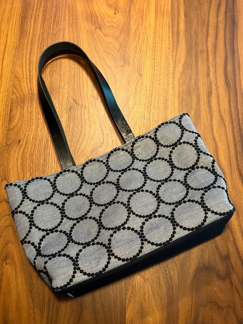 ミナペルホネン パッチワーク・タンバリン　トートバッグ