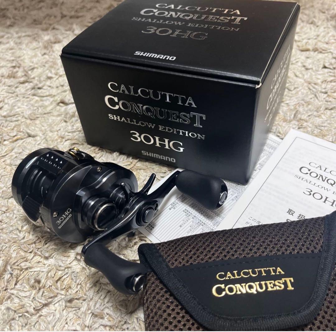 GW値下げ　カルカッタコンクエスト　30HG SE 100HG 回転良好 シマノ