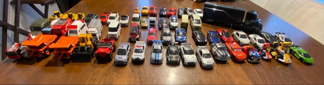 トミカ ミニカー まとめ売り 59台＋おまけ8台 GTR・マリオ・カーズ