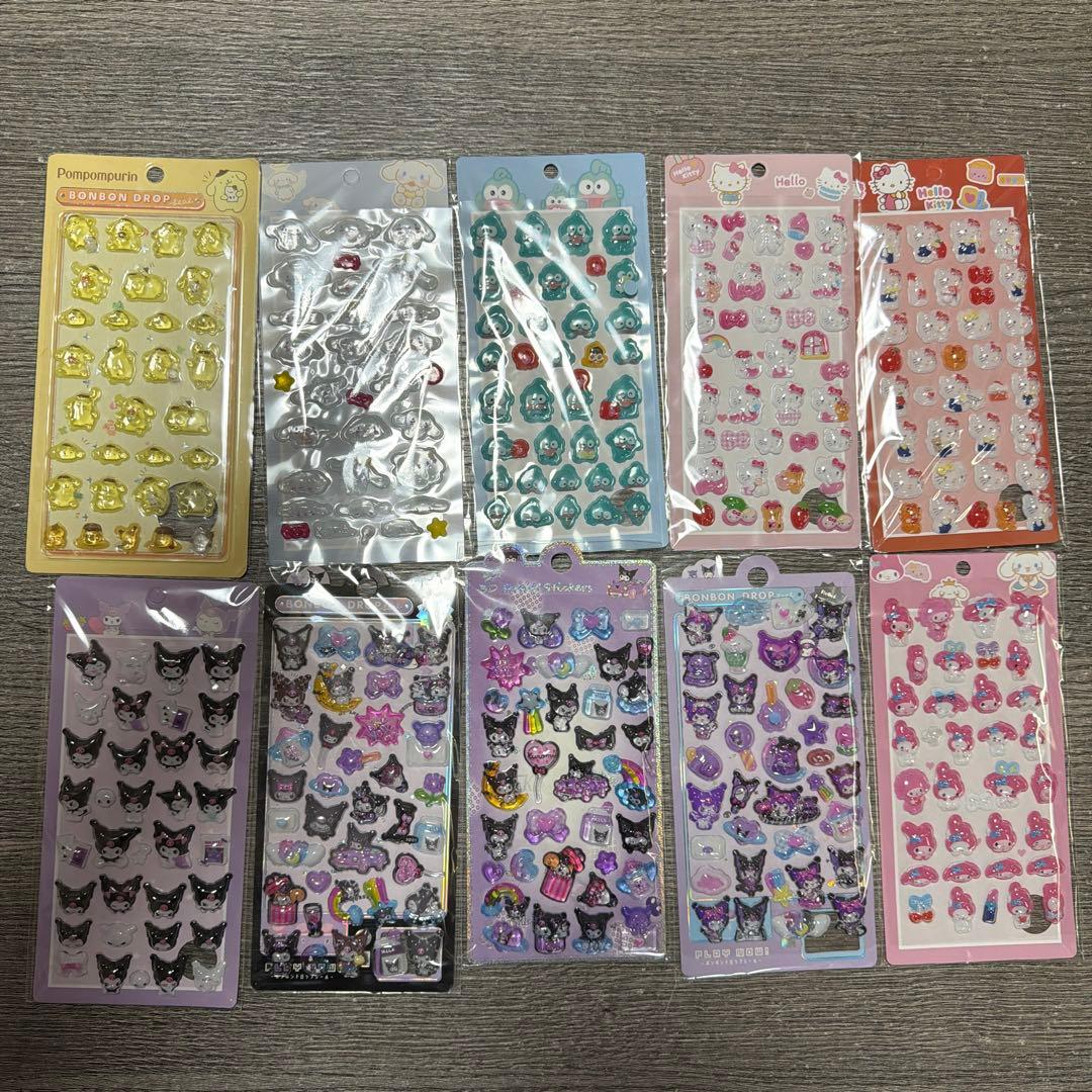 ボンボンドロップシール　サンリオ　キティ　セット