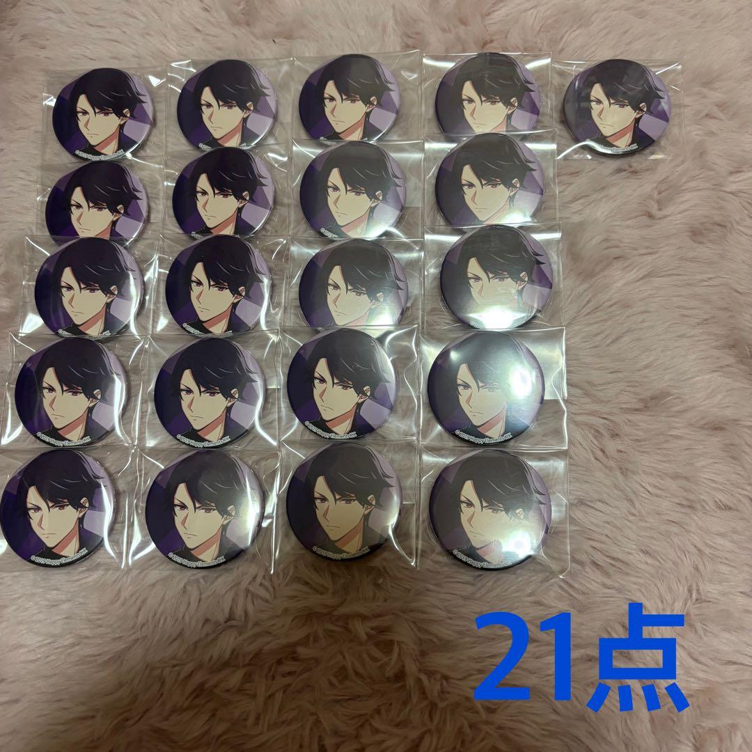 エリオス ブラッド・ビームス AGF2019 缶バッジ 制服ver