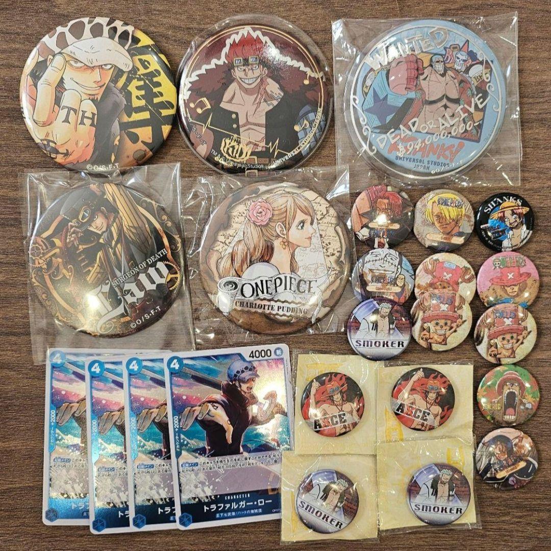 ワンピース 初期 缶バッジ 輩　缶バッジ　ENGINE まとめ売り