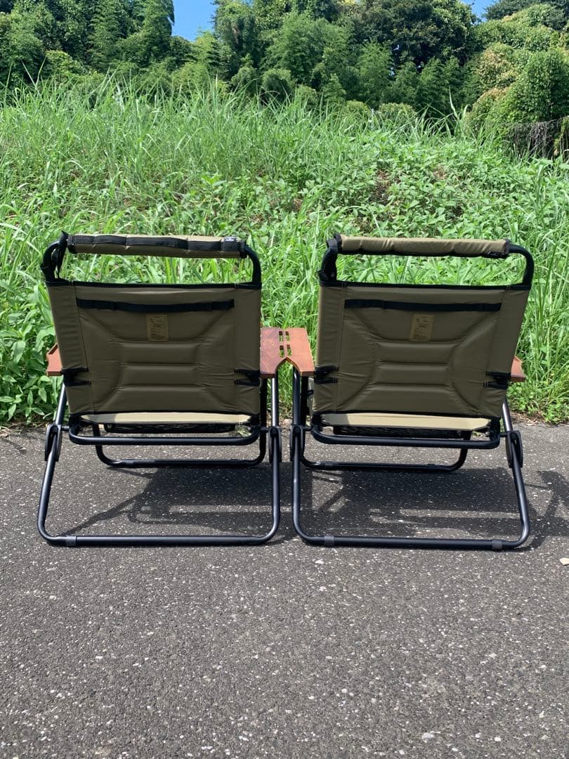 アッソブ ローバーチェア 2脚セット カーキ