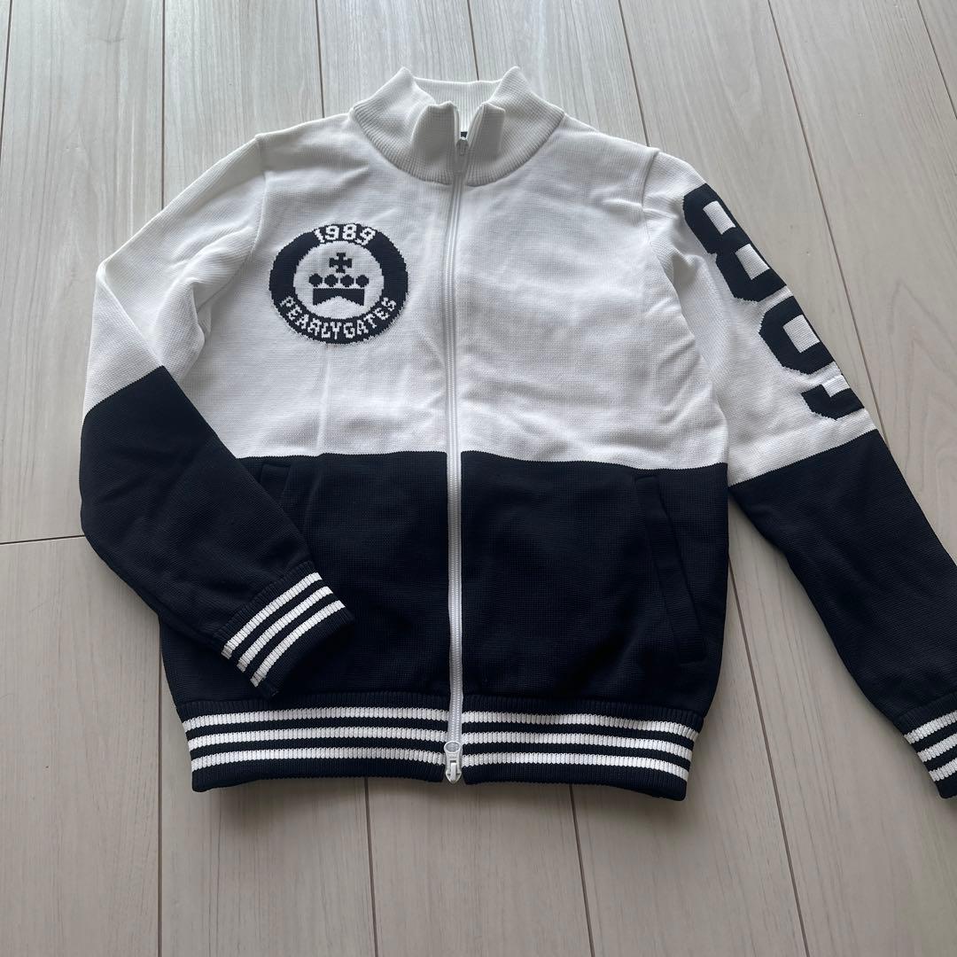 美品　パーリーゲイツ   ダブルジップブルゾン