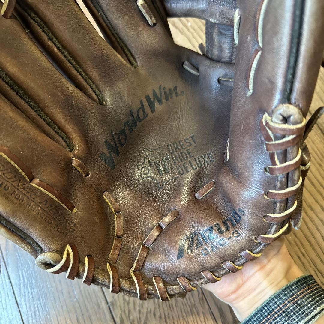 MIZUNO 左利き用 硬式グローブ WORLD WIN GAC-3