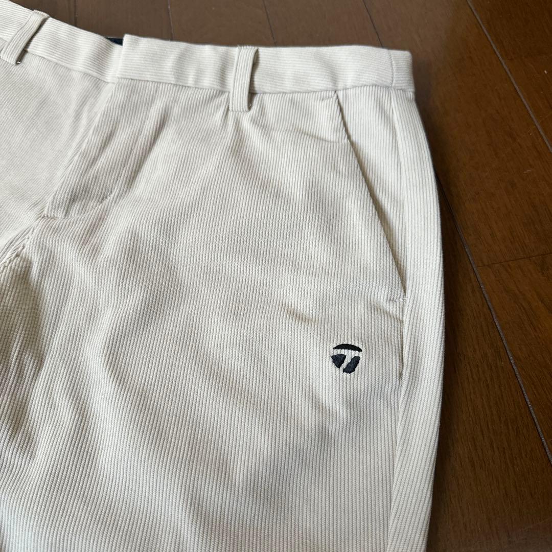 TaylorMade レディースパンツ S ベージュ新品タグ付き
