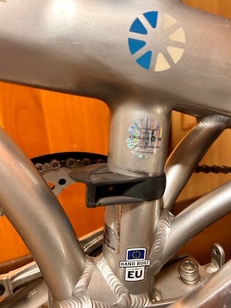 DAHON Mu SL 10s 折りたたみ自転車 シルバー