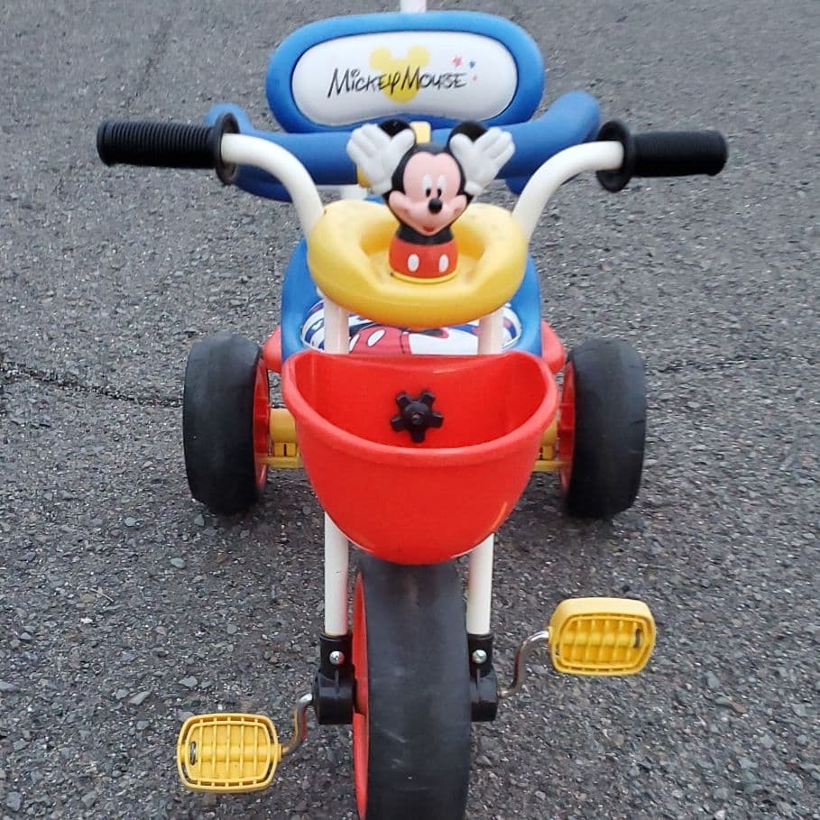 値下げしました　ミッキーマウス　三輪車
