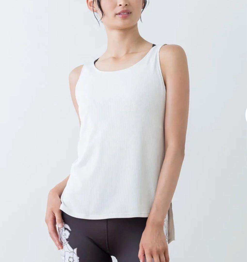 ドローイングフラワー セパレートタンクトップ