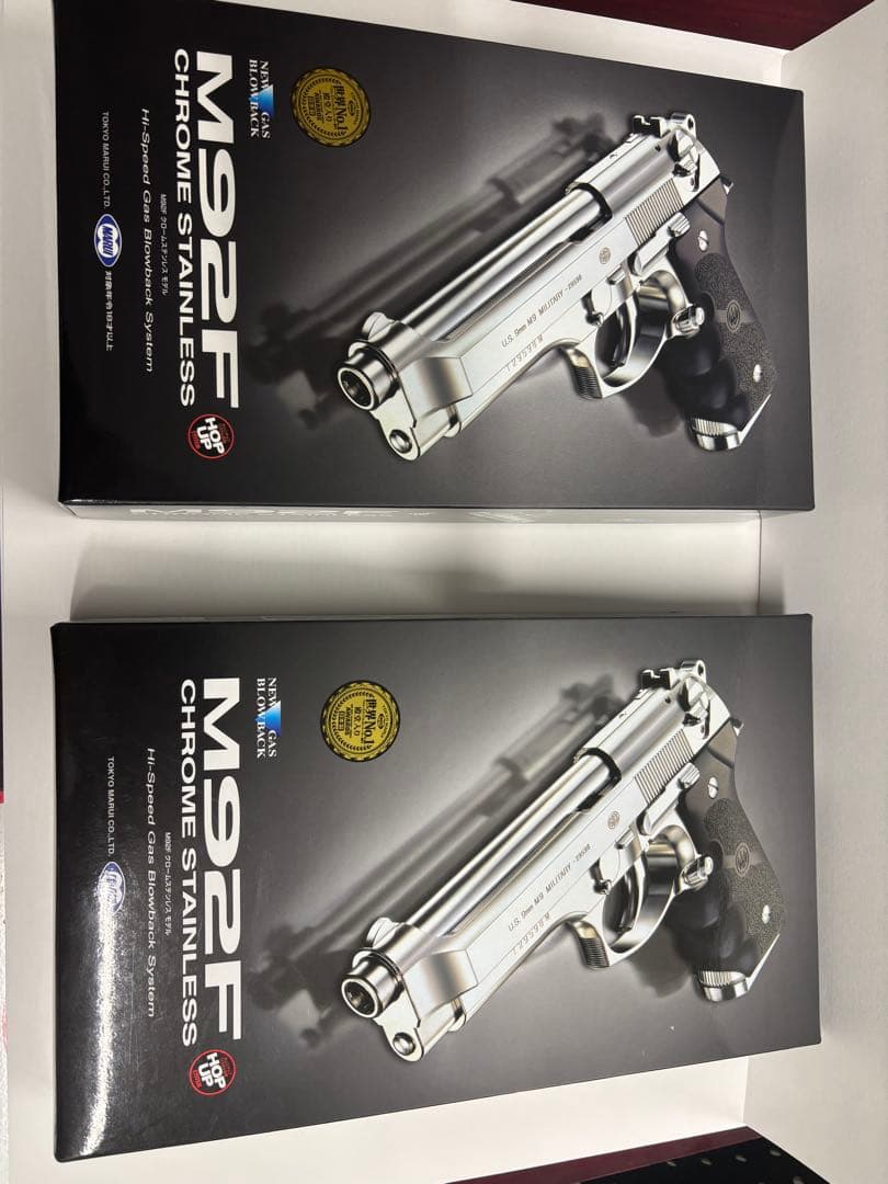 値下げ！東京マルイ M92Fクロームステンレス 2丁セット