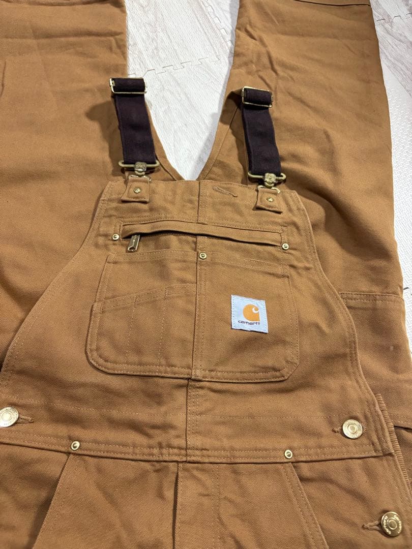 90s ビンテージ カーハート ダブルニー ダック オーバーオール 28 美品