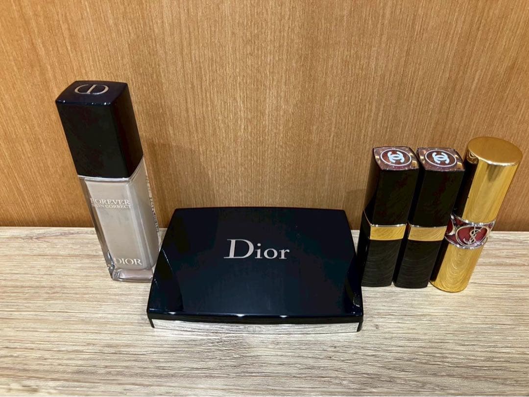 ◇コスメ5点セット　シャネル、ディオール、サンローラン