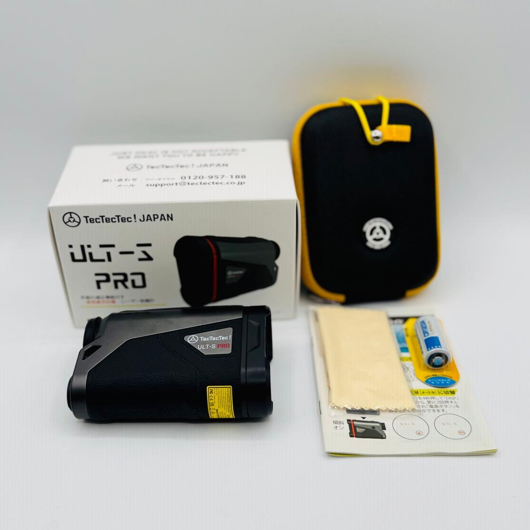 TecTecTec! ULT-S PRO ゴルフ用距離計