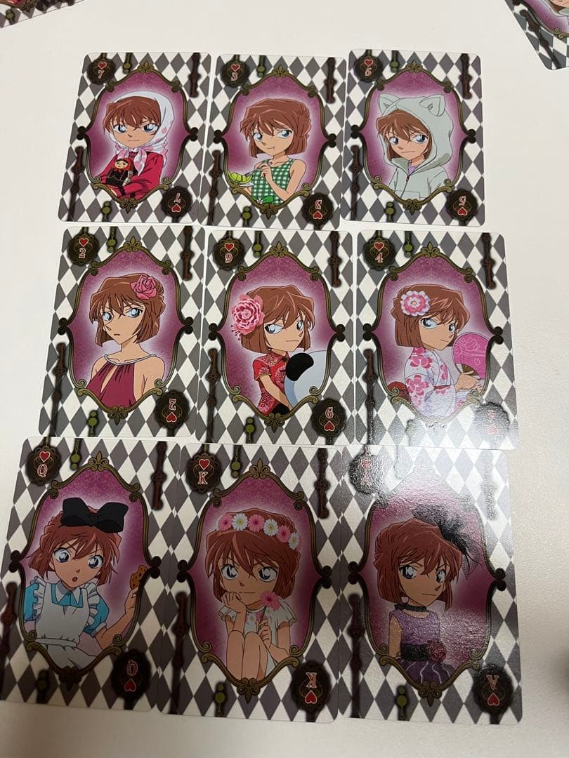 名探偵コナン 灰原哀 宮野志保 トランプカードセット クリアトランプ