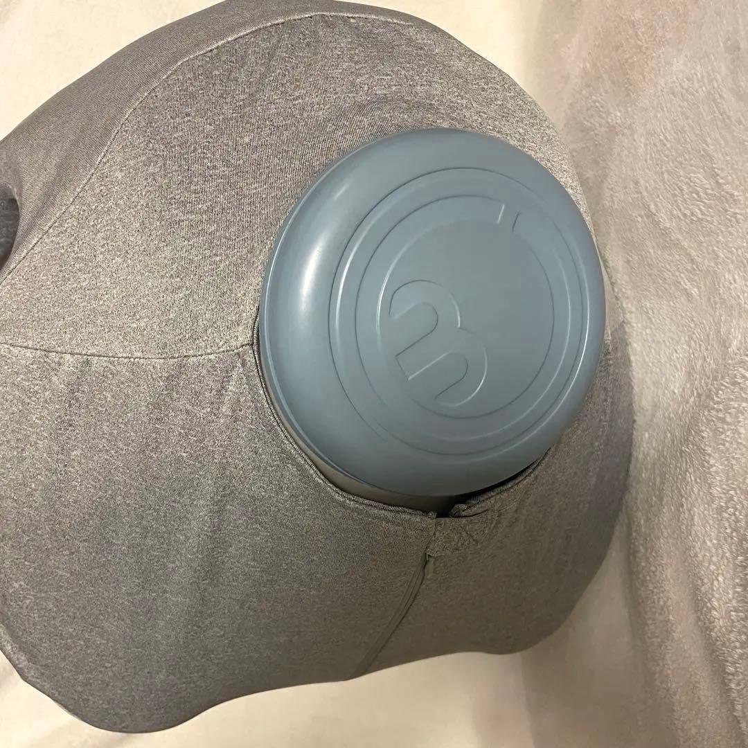 姿勢矯正 椅子 骨盤サポート ヨガ開脚チェアサークルバランス在宅ワーク用グレー