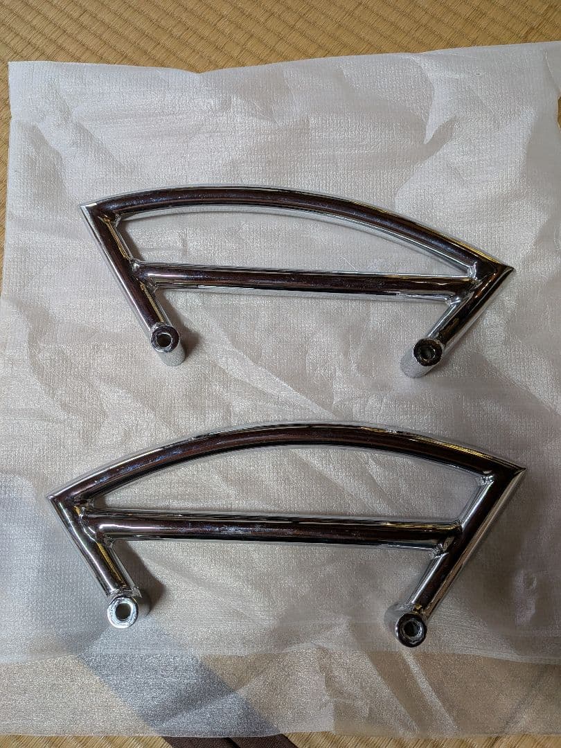 かつお ハーレースポーツスター アーチ型タンデムバー2個セット