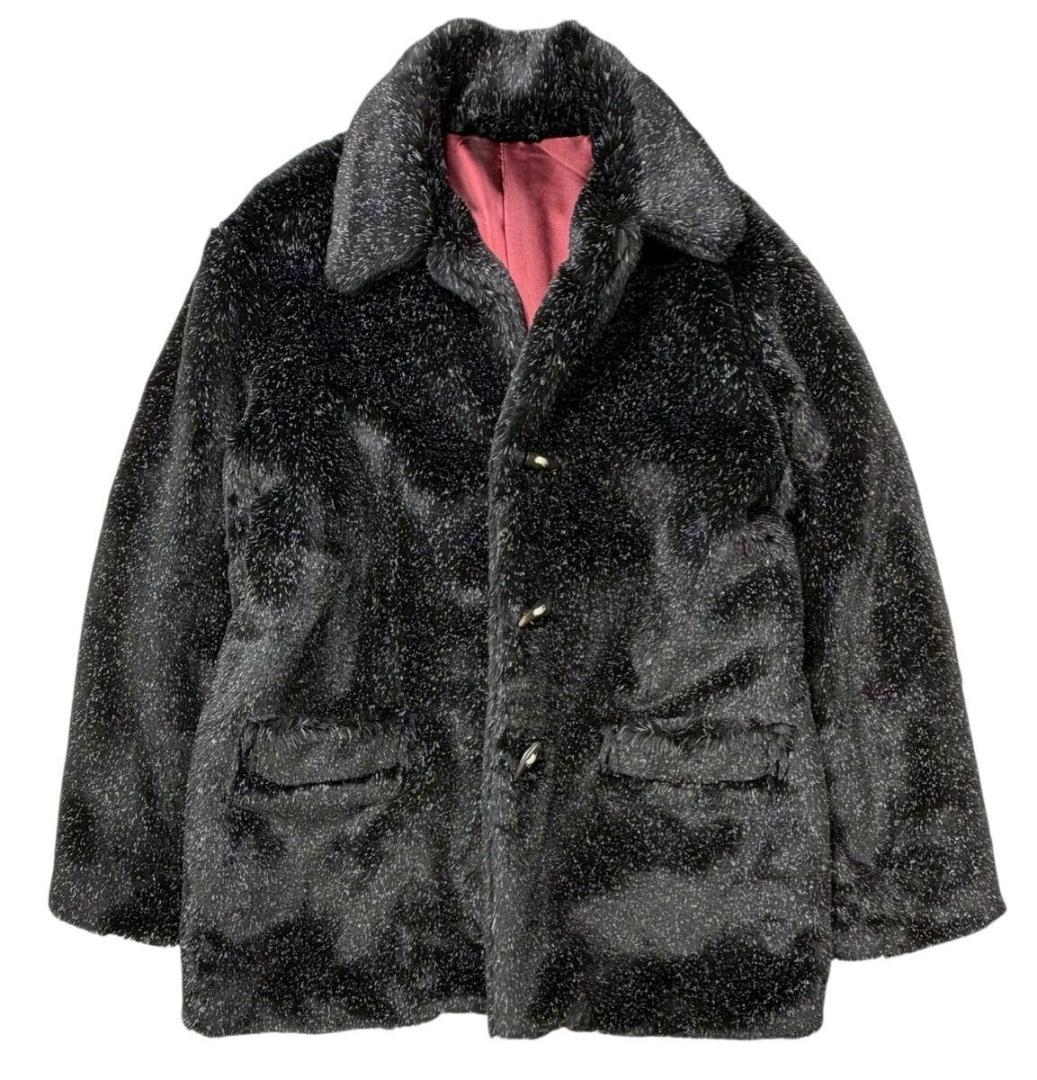 Dry Bones ドライボーンズ ロカビリー ファーコート ジャケット M