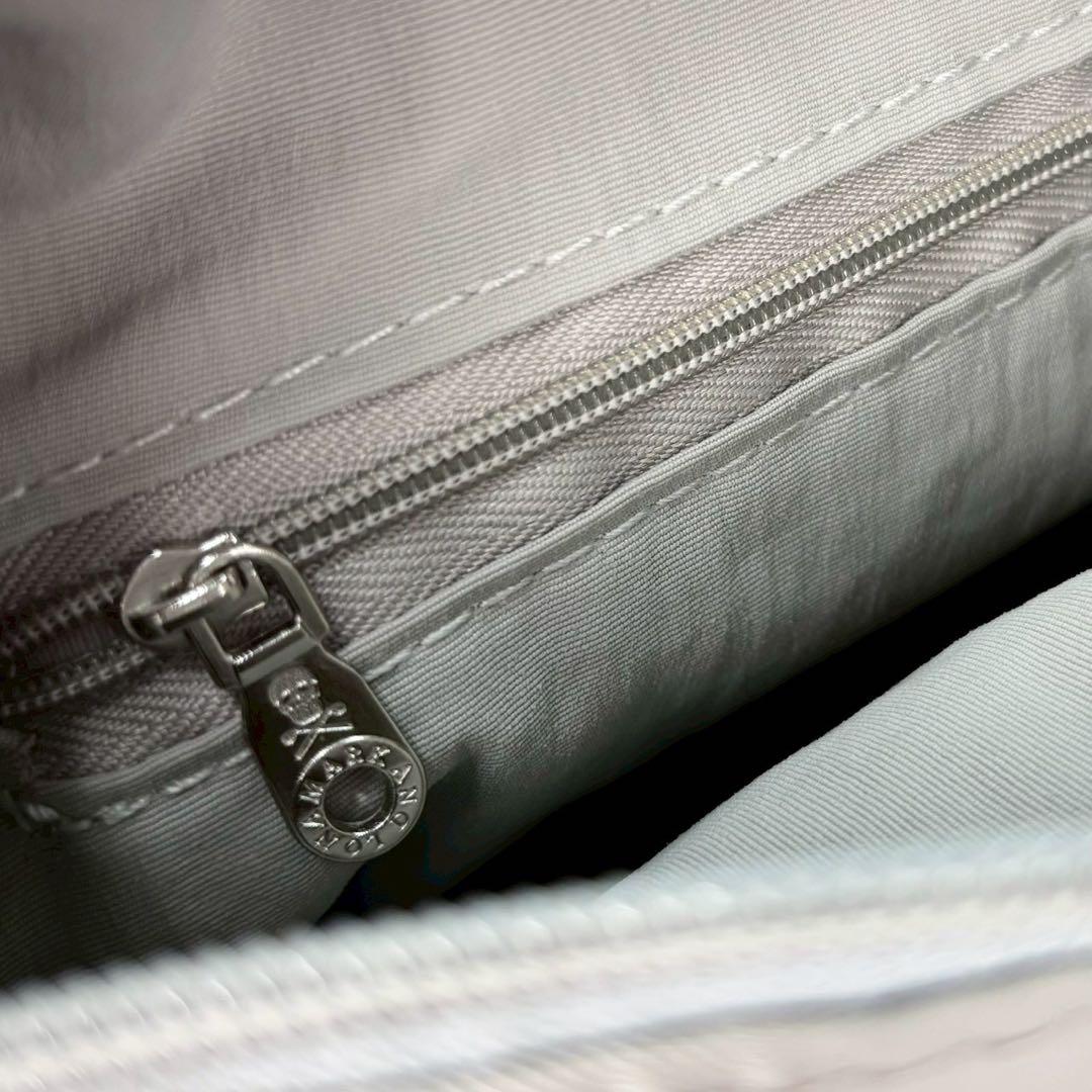 MARK&LONA カートバッグ カモフラ メタルプレート ミニボストン