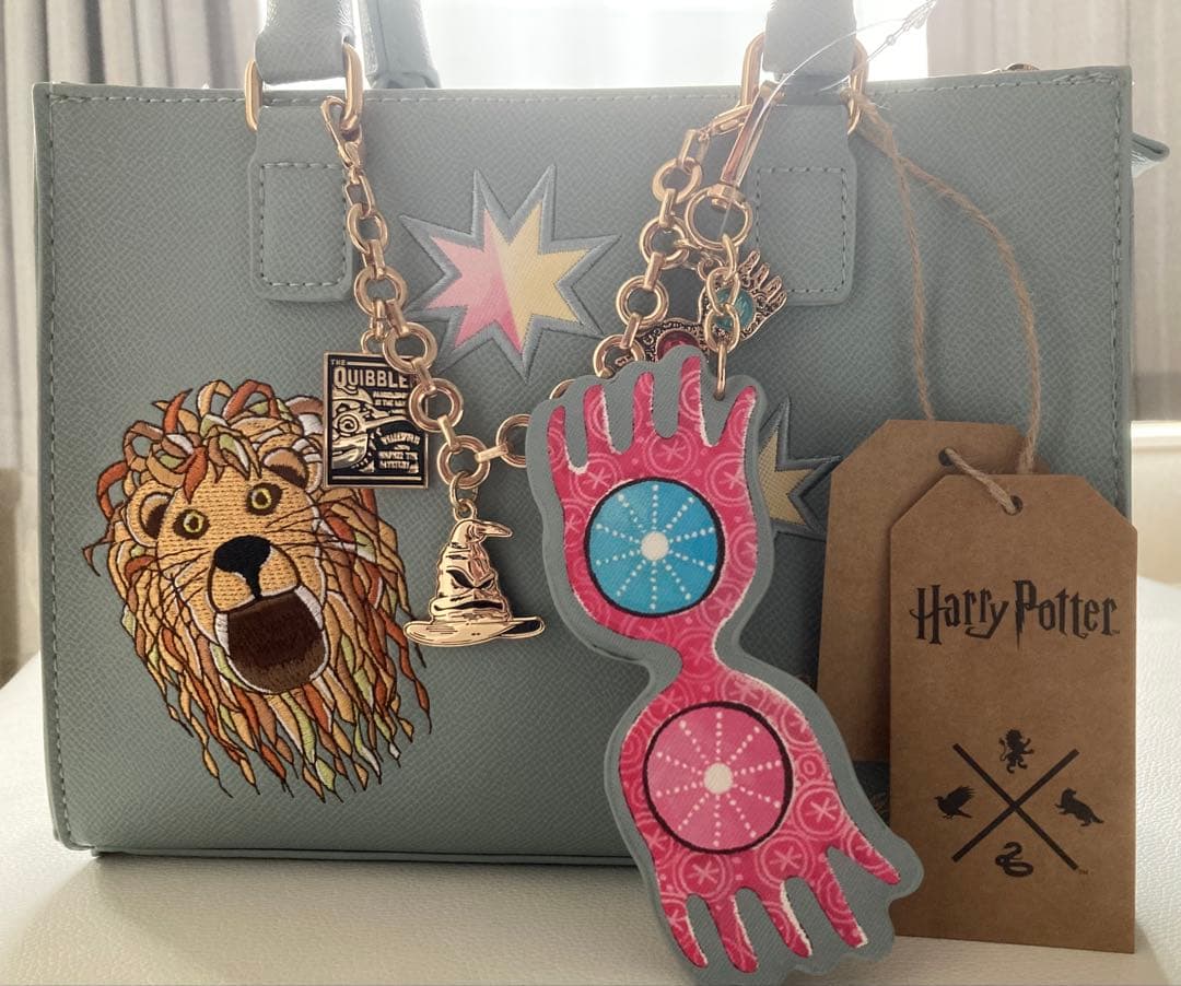 ハリー・ポッター 水色 バッグ