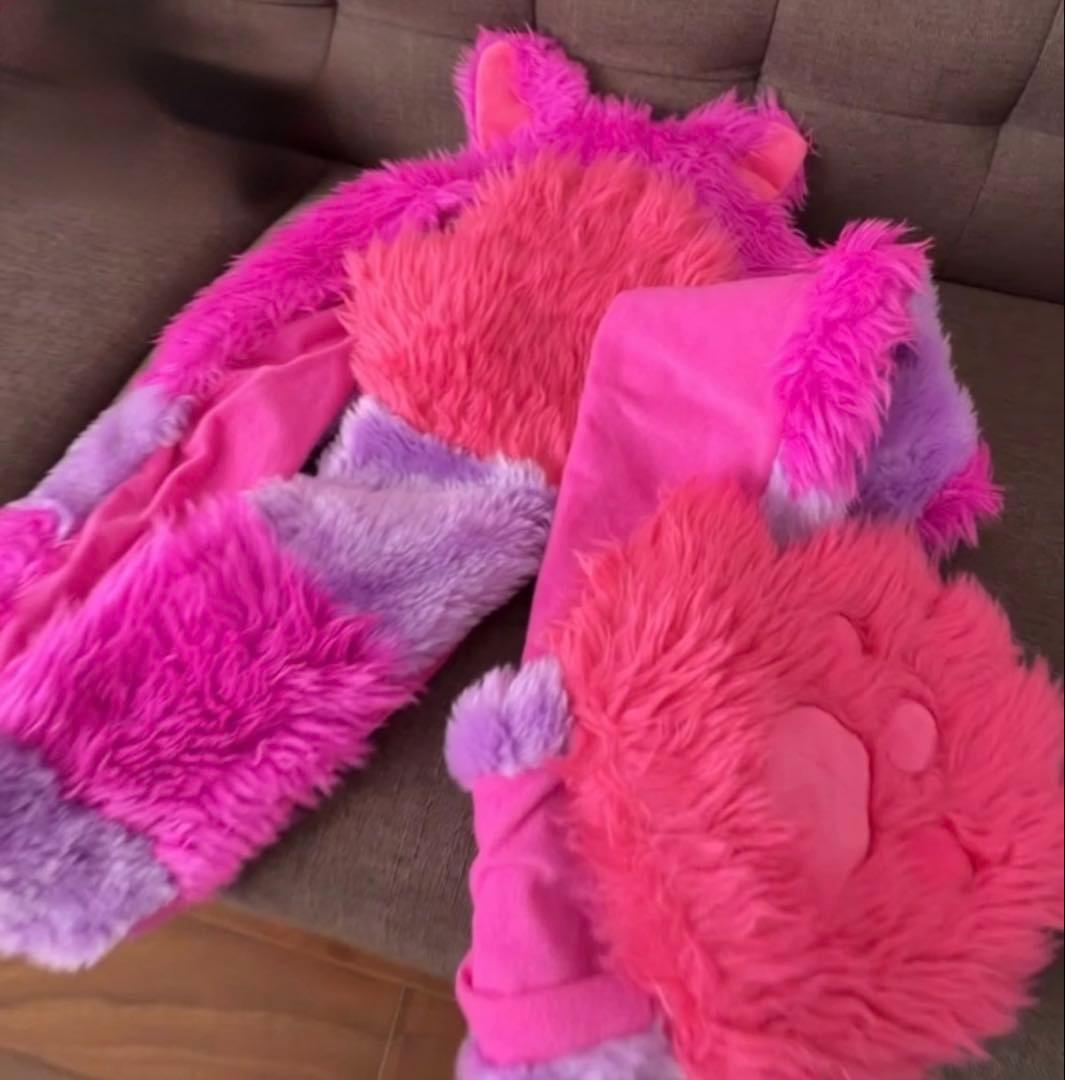 チャシャ猫 マフラー ファンキャップ