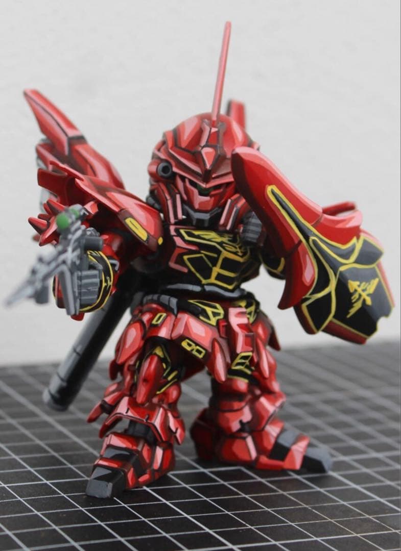 SDガンダム EXスタンダード 013 MSN-06S シナンジュ リペイント