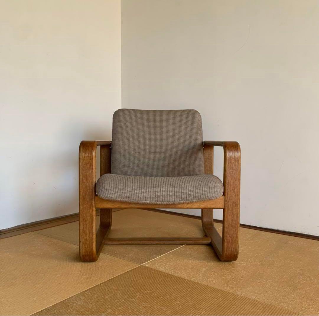 天童木工　松村勝男　アームチェア　イージーチェア　ソファ　肘掛椅子