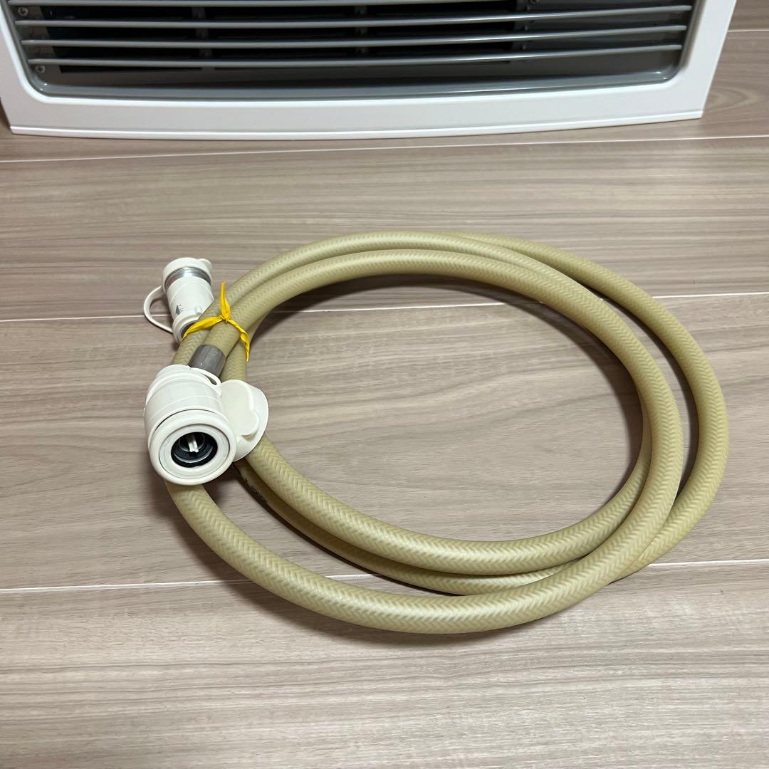 美品 ノーリツ ガスファンヒーター ホース付き 都市ガス