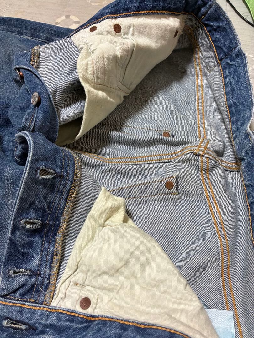 【限定品！手縫い加工】LEVI‘S 501ZXX1947 W36リーバイスLVC