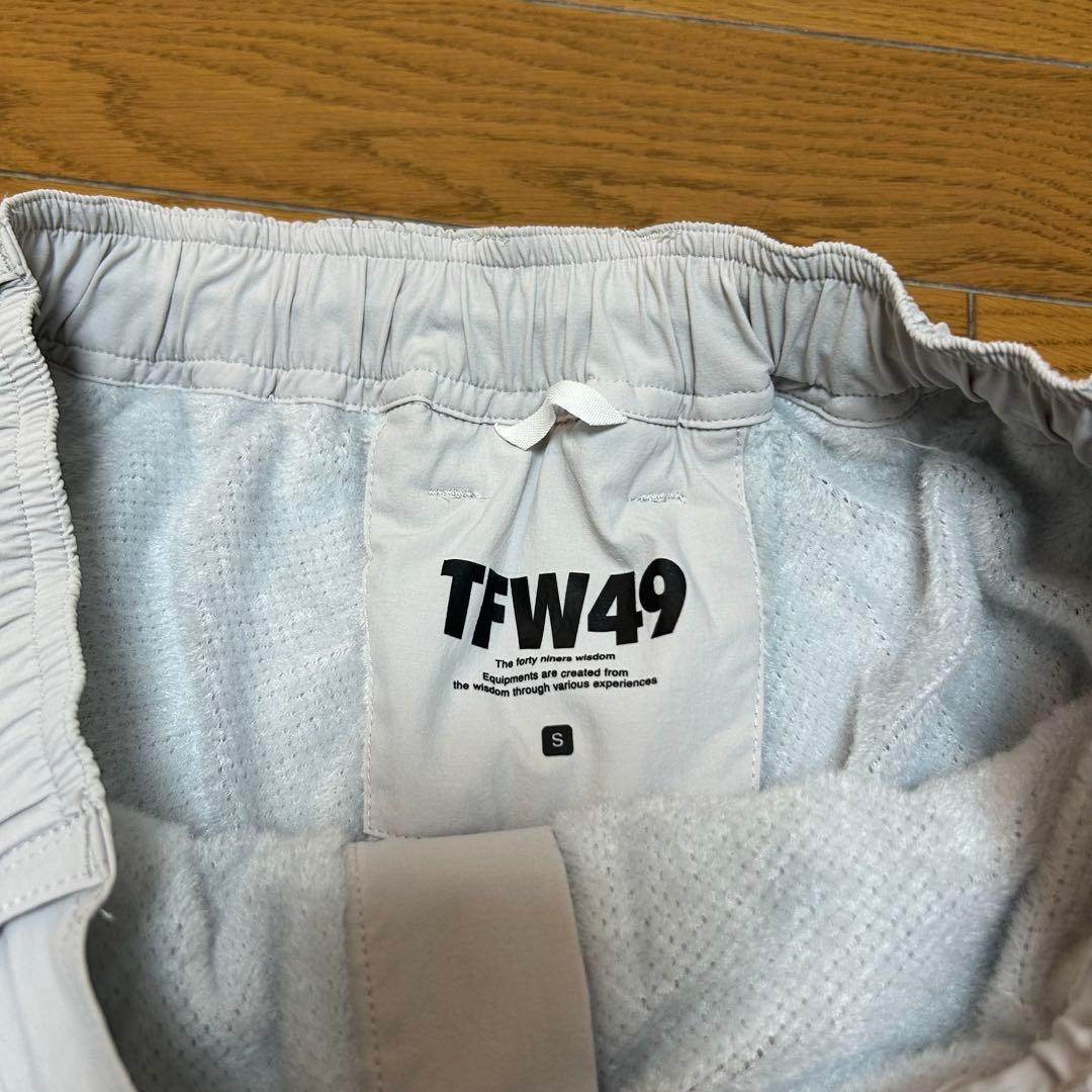 【新品】　TFW49 OCTA ZIP PANTS ライトグレー
