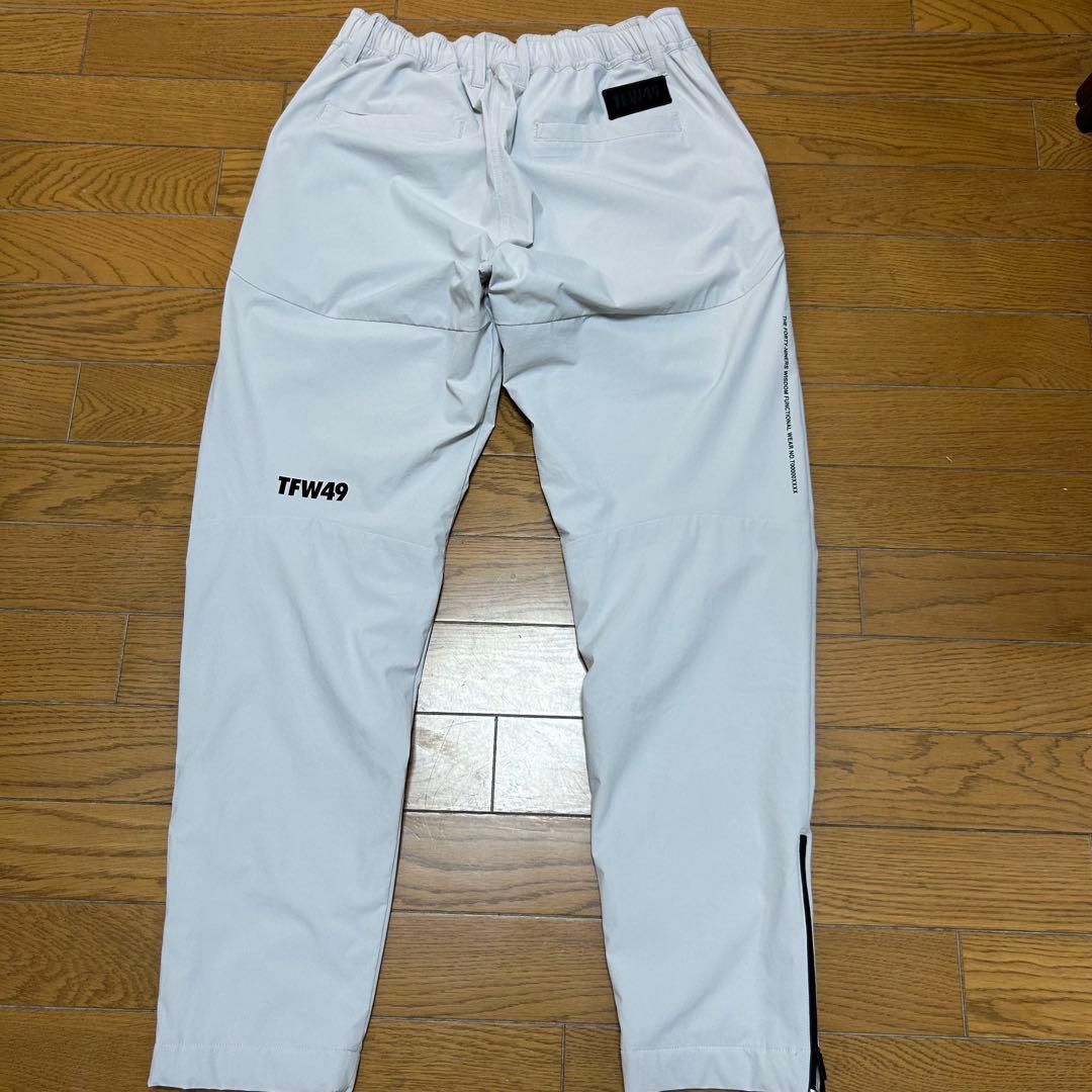 【新品】　TFW49 OCTA ZIP PANTS ライトグレー