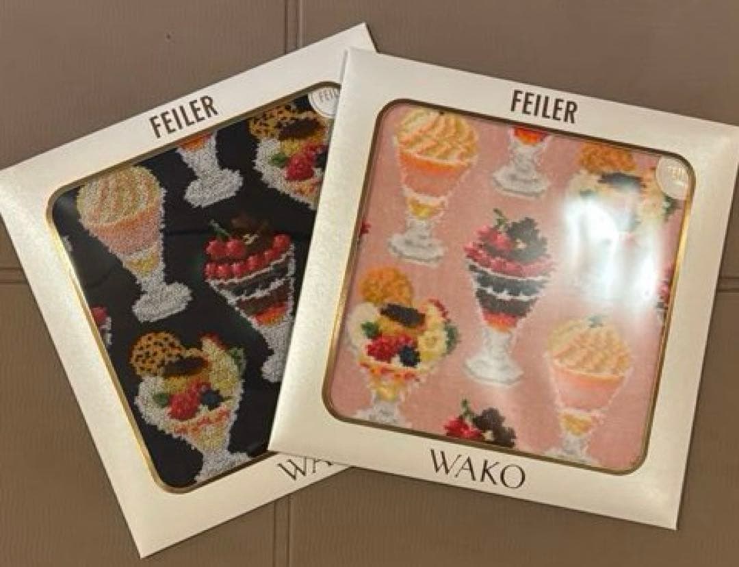 フェイラー　和光　ハンカチ2枚セット