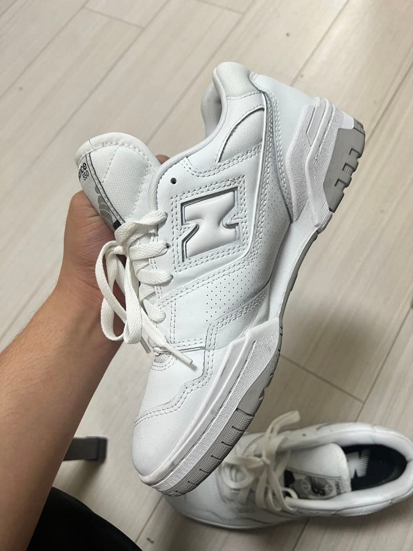 New Balance 550 ホワイト トレーニングシューズ
