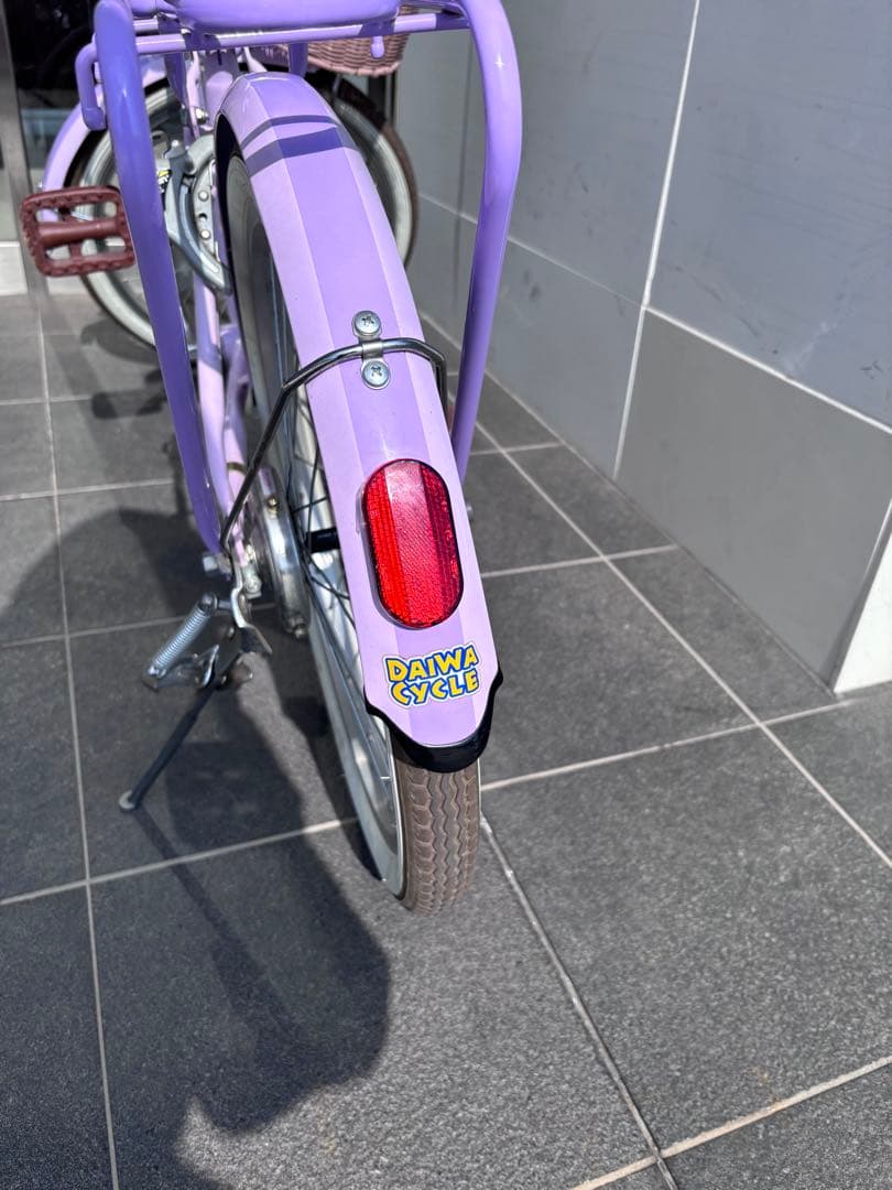 子供用自転車 ダイワサイクル 20インチ　パープル
