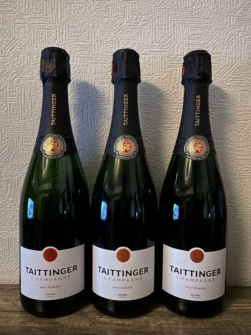 TAITTINGER シャンパン 750ml 超お得な3本セット