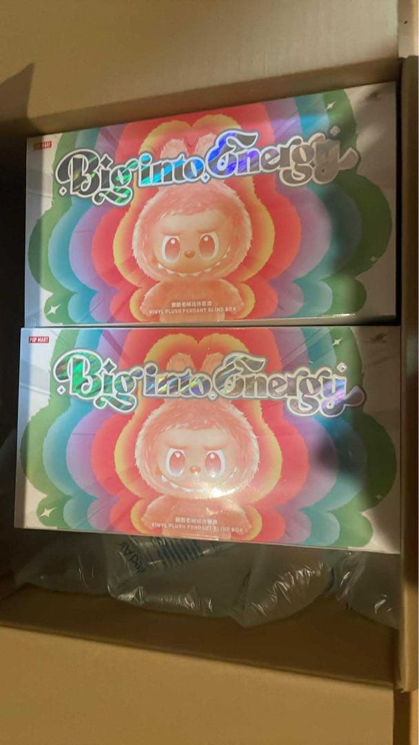 ぬいぐるみ LABUBU THE MONSTERS Big into EnErgy X4