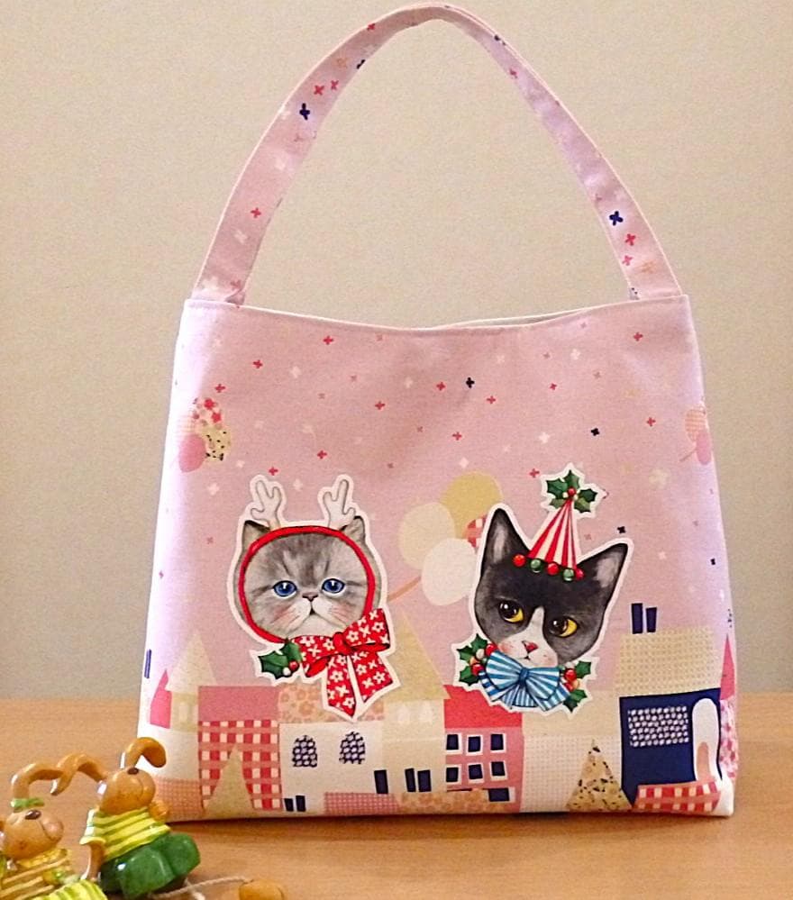 ハンドメイド　タックマチ付きトートバッグ（FZ-09）他4点のおまとめ