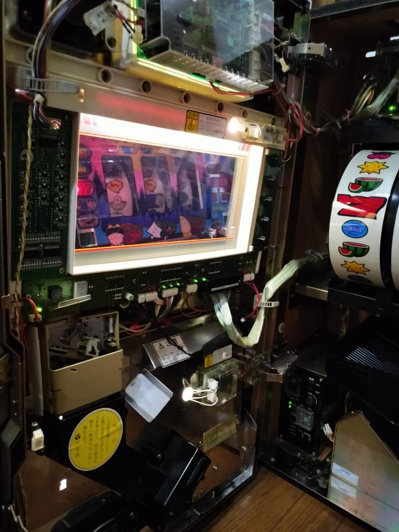 【パチスロ実機】ロデオ★ダブルチャレンジ【不要機付】４号機・希少台・人気台