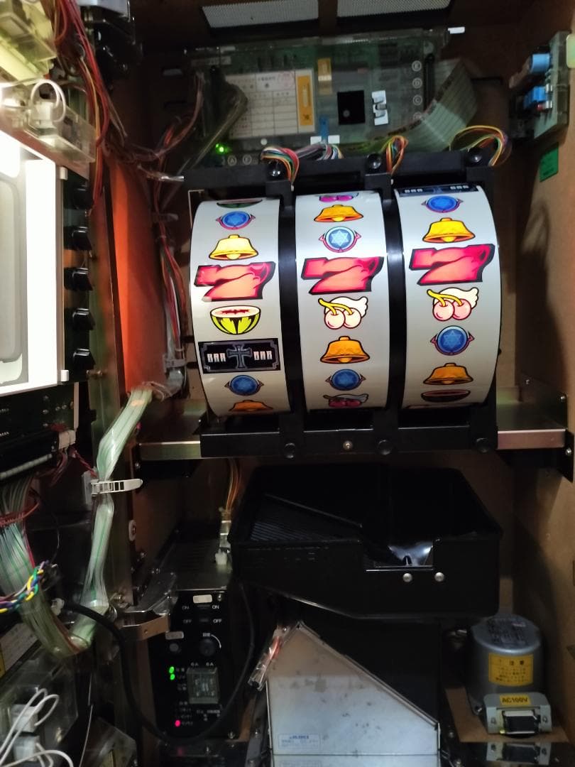 【パチスロ実機】ロデオ★ダブルチャレンジ【不要機付】４号機・希少台・人気台