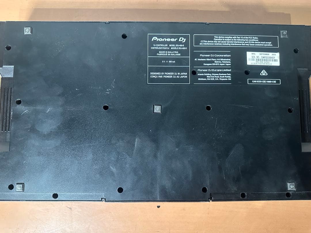 Pioneer DJDDJ-400 DJコントローラー