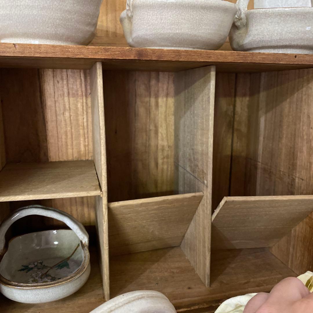 清水六兵衛　図変手付向付鉢　清六銘　希少