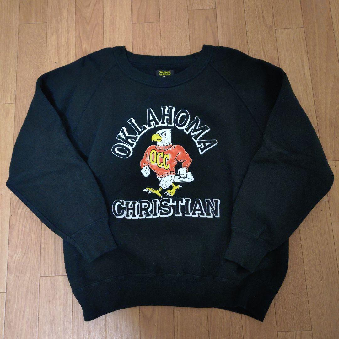 ダッパーズ スウェット フロッキープリント 黒 38 Dapper's