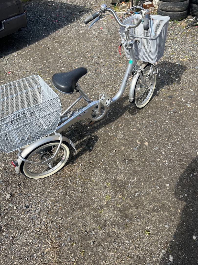 シルバー シティサイクル メッシュバスケット付き　新潟市引取り可能