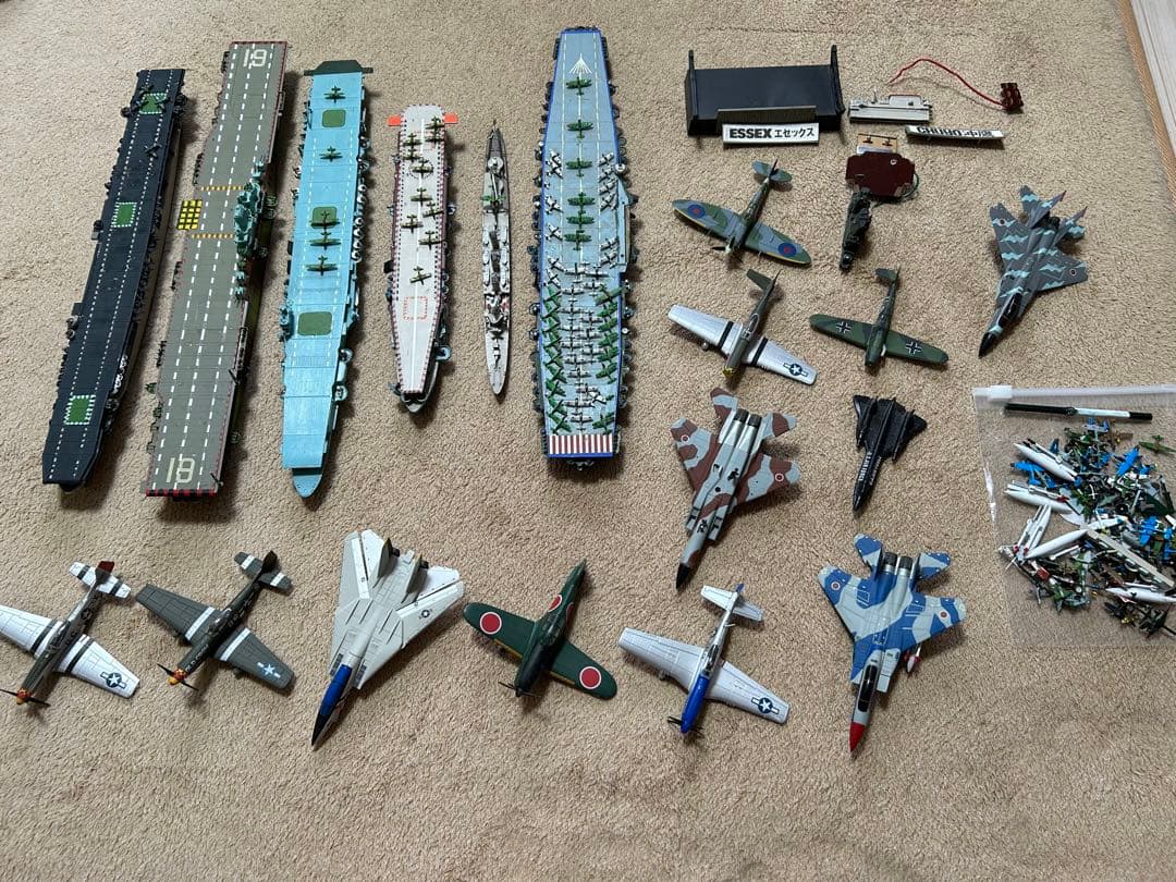 日本海軍　空母　飛行機　まとめ売り　模型　プラモデル