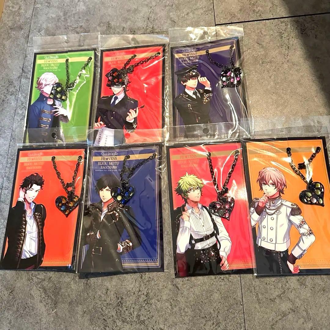 うたプリ HE☆VENS ビジューモチーフバッグチャーム 新品セッ※バラ売り可能