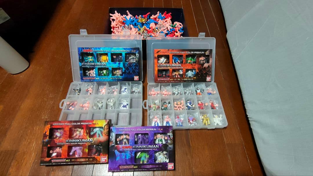 ち*ぉ様 未使用キンケシカラーリング29体レアゼブラ2体含む＆フルカラープレミア