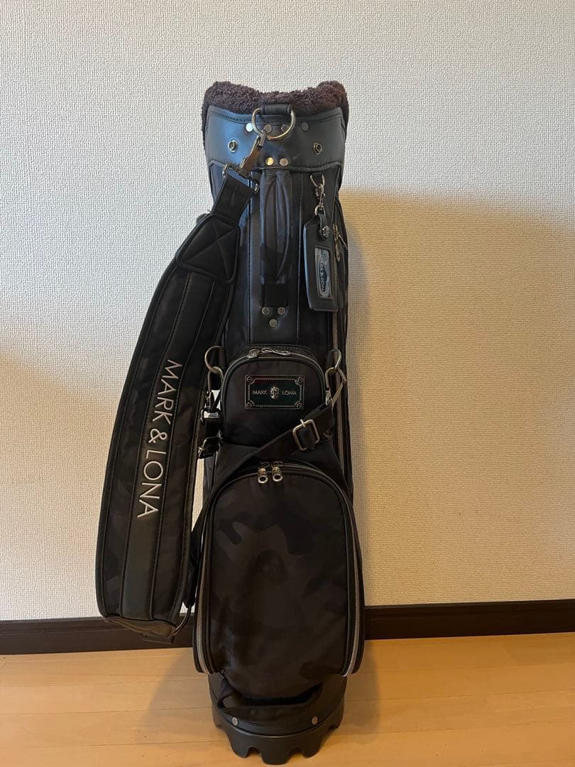 MARK & LONA キャディバッグ ブラック/迷彩
