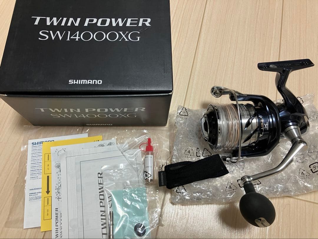 SHIMANO TWIN POWER SW14000XG スピニングリール