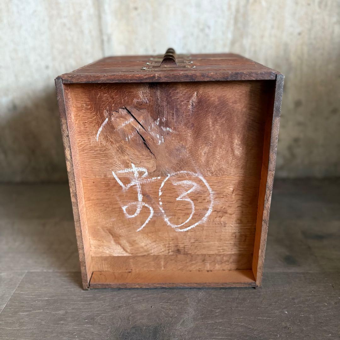 小引き出し　小抽斗　4杯　古道具　ヴィンテージ ①