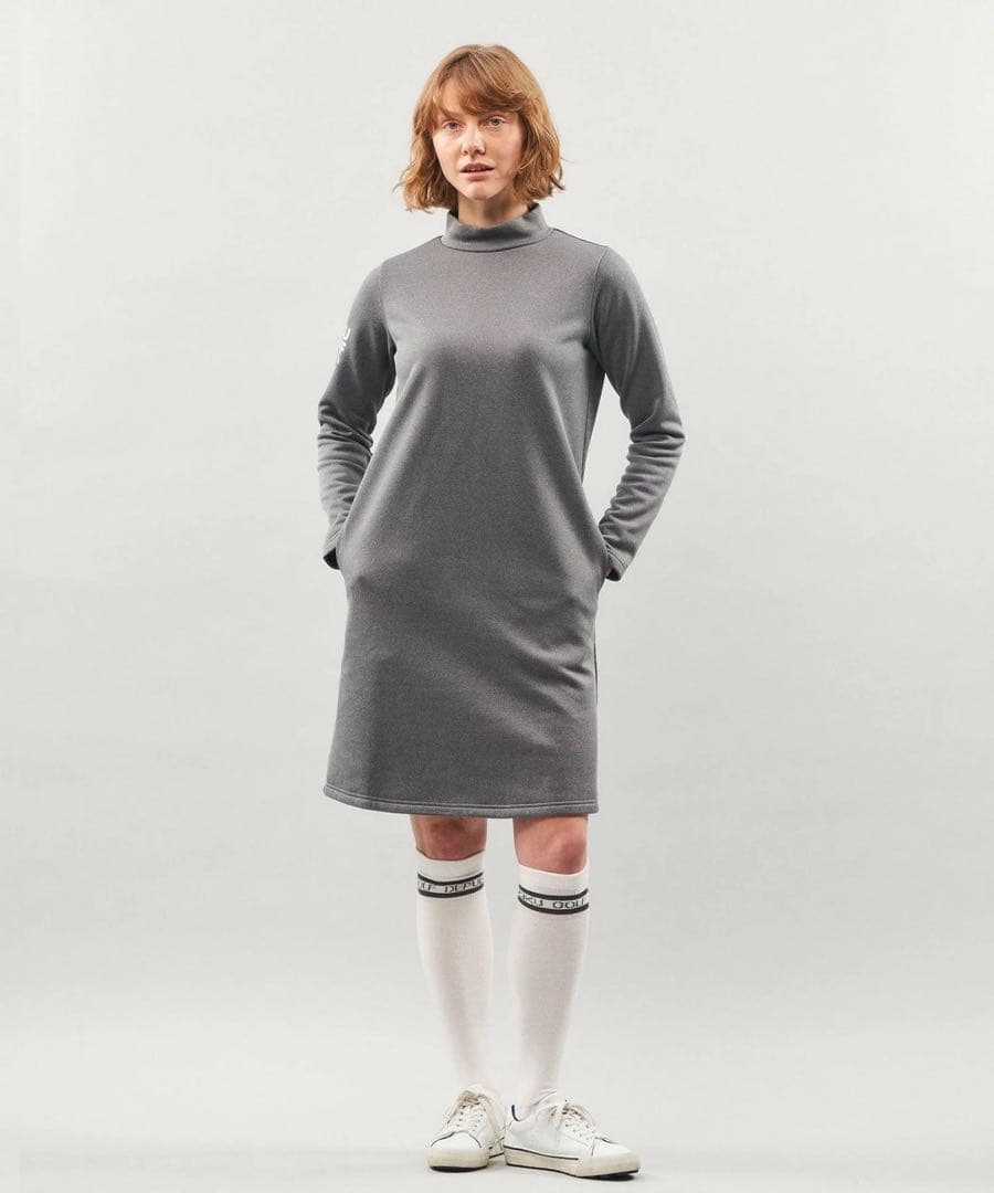 美品　23区GOLF 撥水ベスト付 ワンピース　セット　長袖