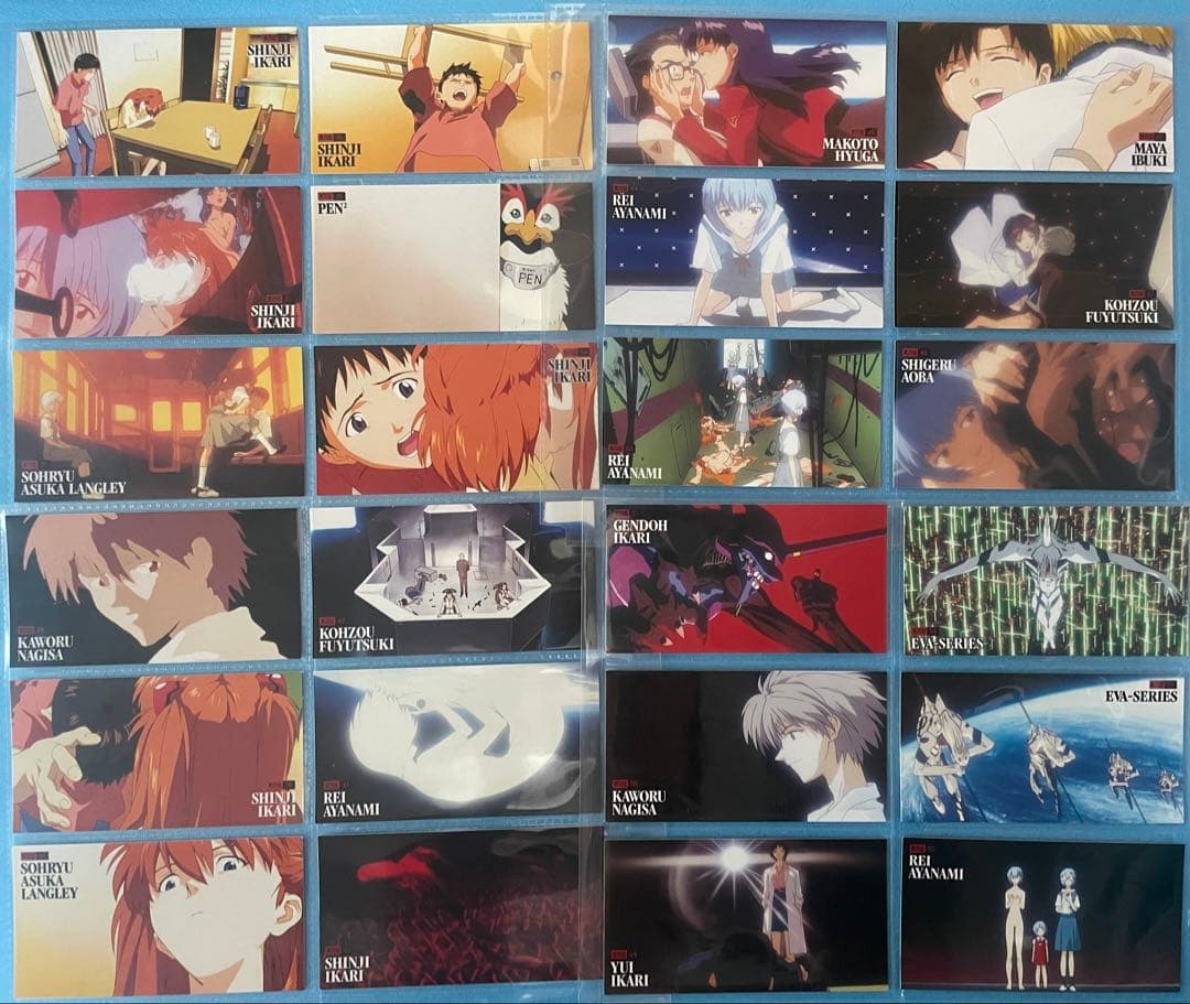 劇場版エヴァンゲリオン　カードダスマスターズワイド　265枚　コンプリート